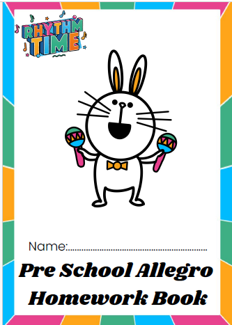 PRESCHOOL HOMEWORK BOOKLET 'ALLEGRO'