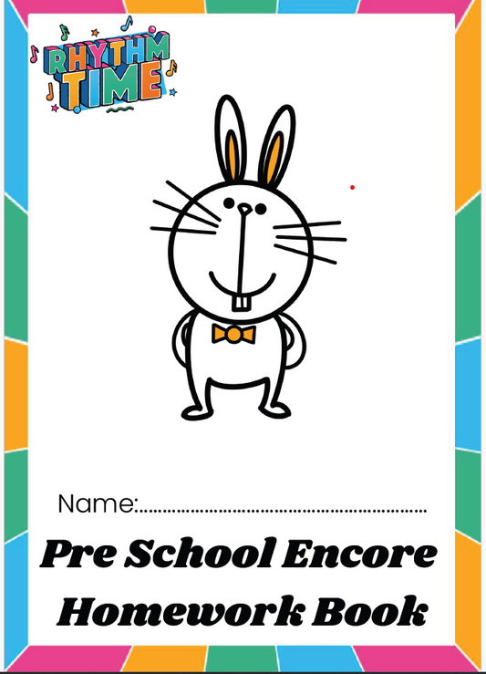 PRESCHOOL HOMEWORK BOOKLET 'ENCORE'