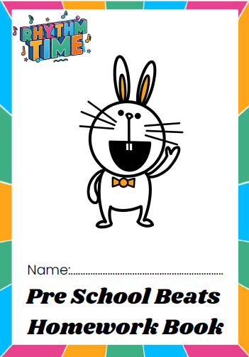 PRESCHOOL HOMEWORK BOOKLET 'BEATS' – Rhythm Time