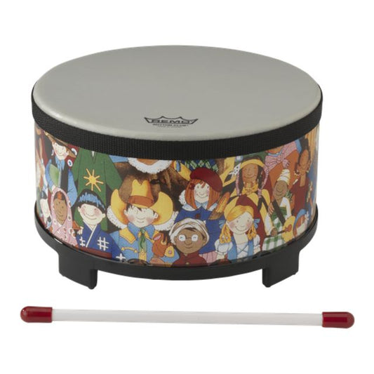 'Around the World' Remo Medium Floor Drum
