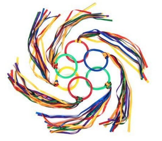 Dancing Ribbon Rings